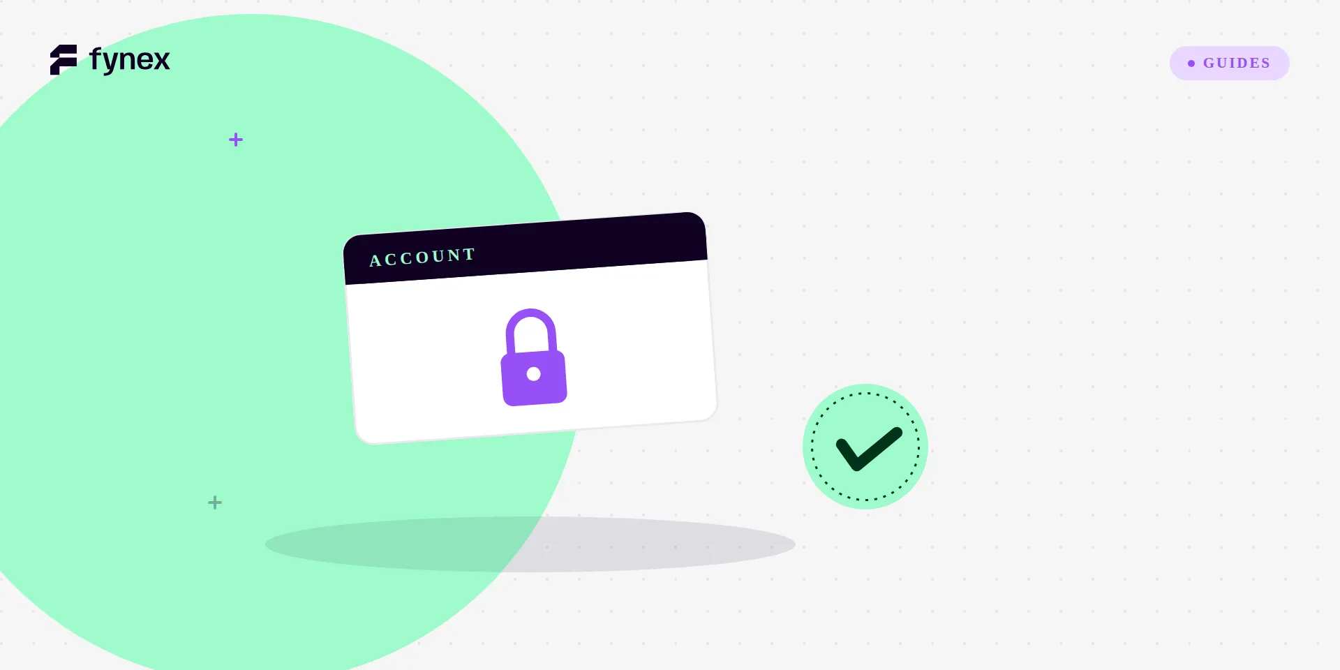 A freelancer's account card under a lock, with a safe mint path.