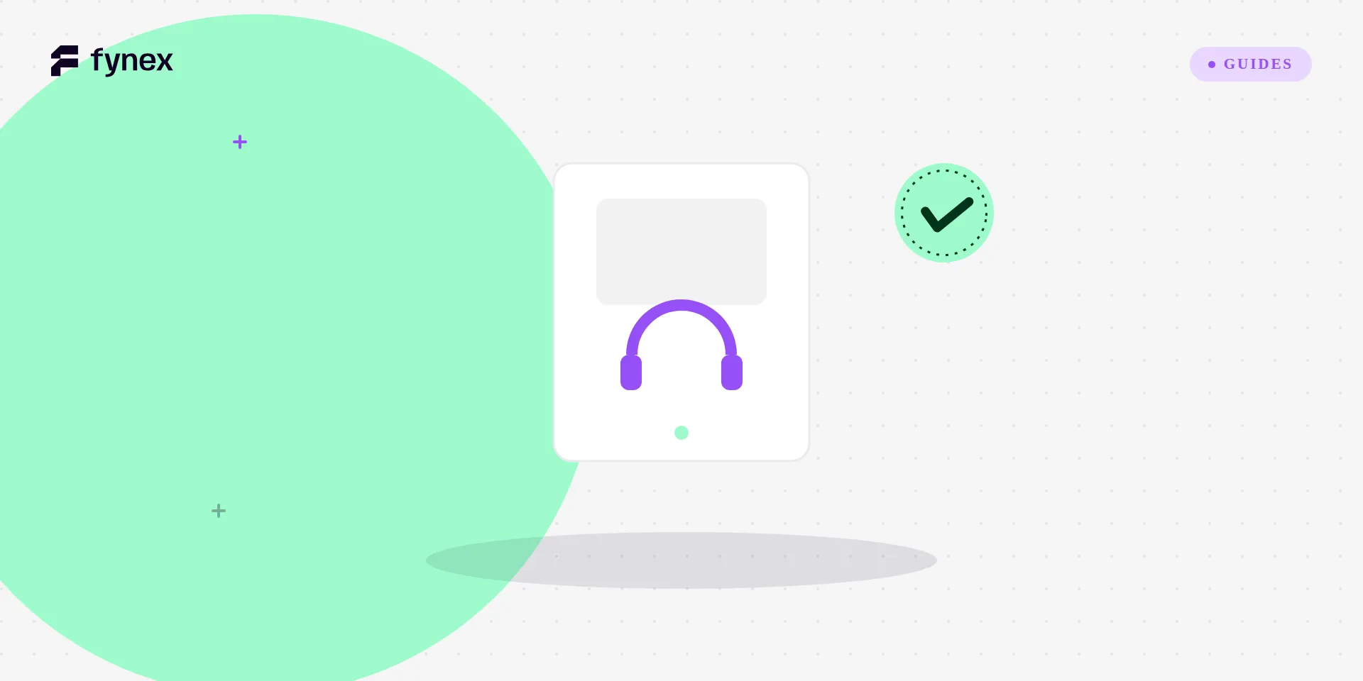 A support card with a violet headset — talk to a human.