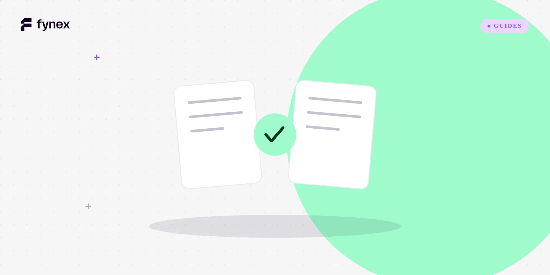 An invoice and PO matched by a mint check.